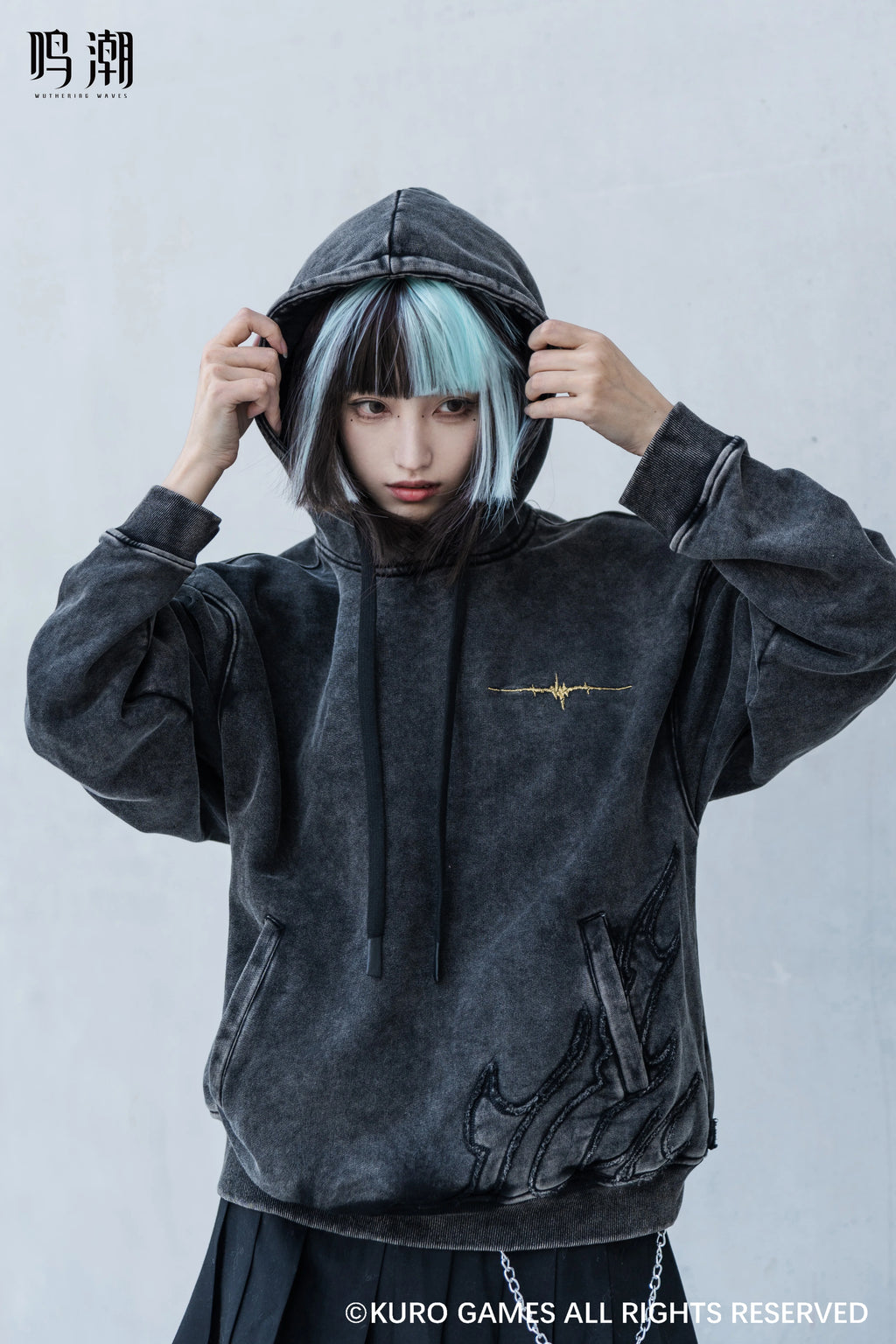 Wuthering Waves - Focused Freeze Series Rover Hoodie Karasumaya