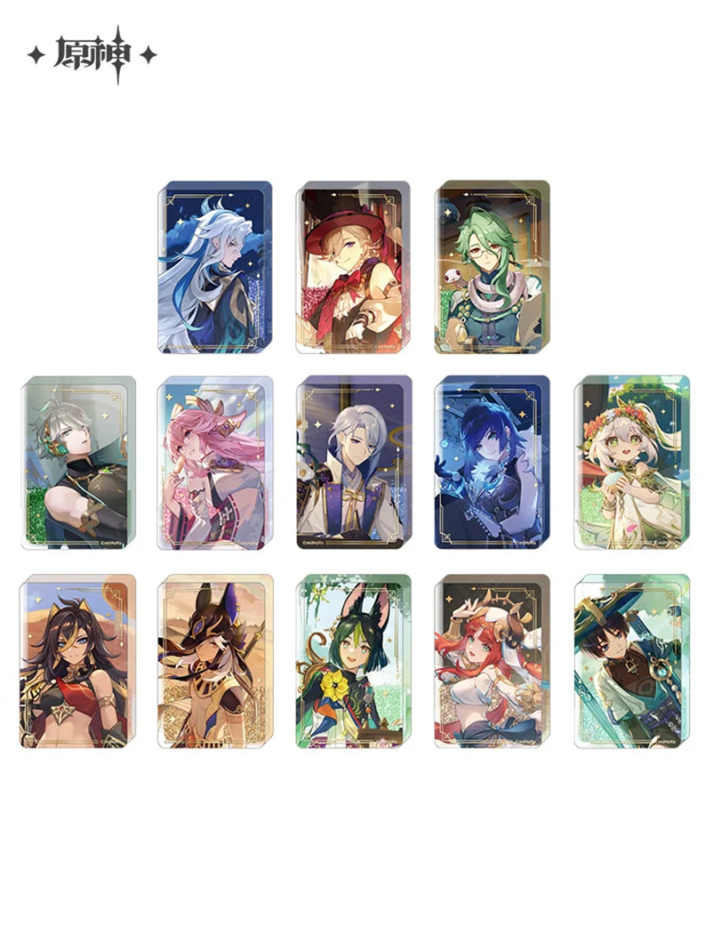 Genshin Impact - Anecdote Series Sparkly Acrylic Quicksand Blocks miHoYo