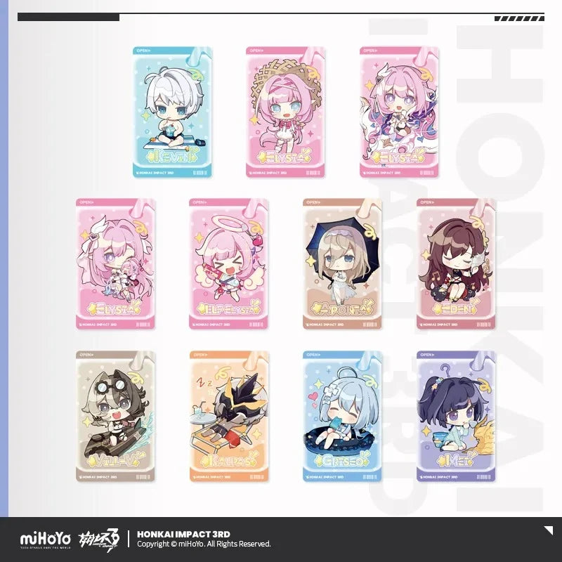 Honkai Impact 3rd - Gachapon Paradise Series Laser Card Set miHoYo