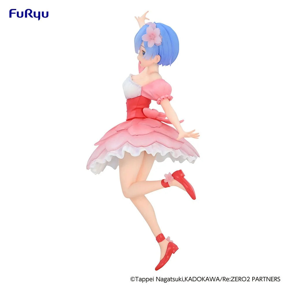 Re:Zero - Trio Try iT Figure Rem Cherry Blossoms Prize Figure FuRyu Corporation