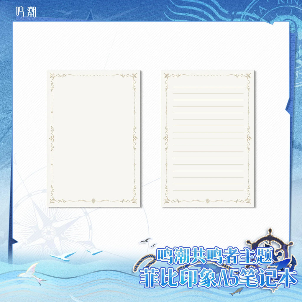 Wuthering Waves - Resonator Themed Phoebe Character Image A5 Notebook KURO GAMES