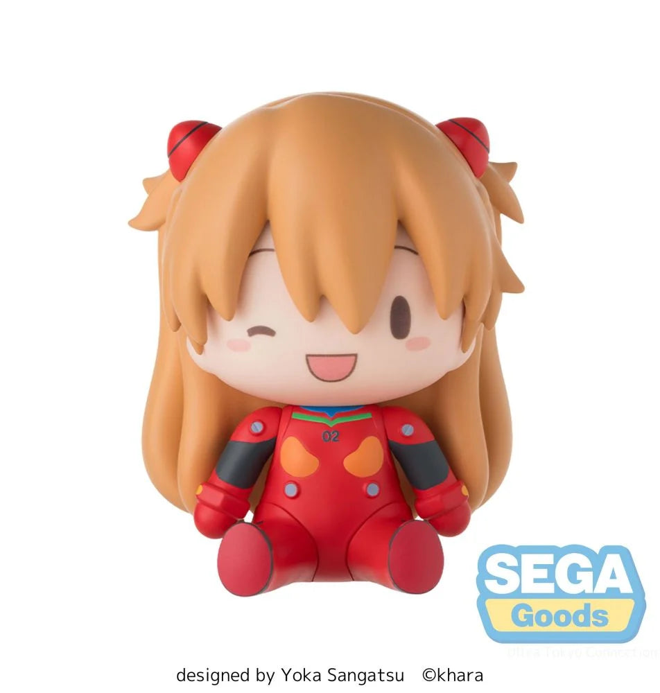 Rebuild of Evangelion - Asuka Langley (Plug Suit Ver) Fuwa Petit Chibi Figure SEGA