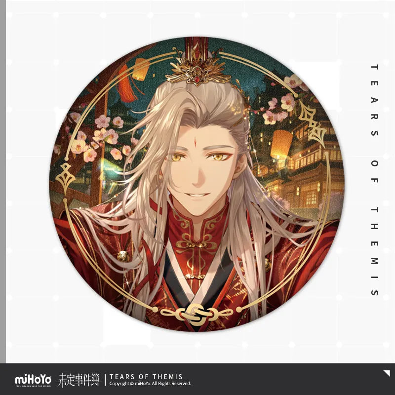 Tears of Themis - Red Dust Together For Long Life Series Badge miHoYo