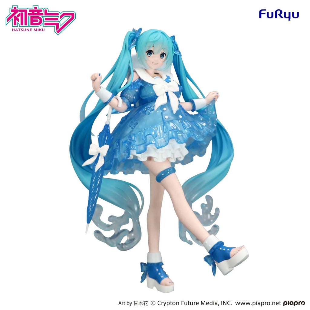 Hatsune Miku - Hatsune Miku (Rainy Dance Ver.) Trio-Try-iT Prize Figure FuRyu Corporation