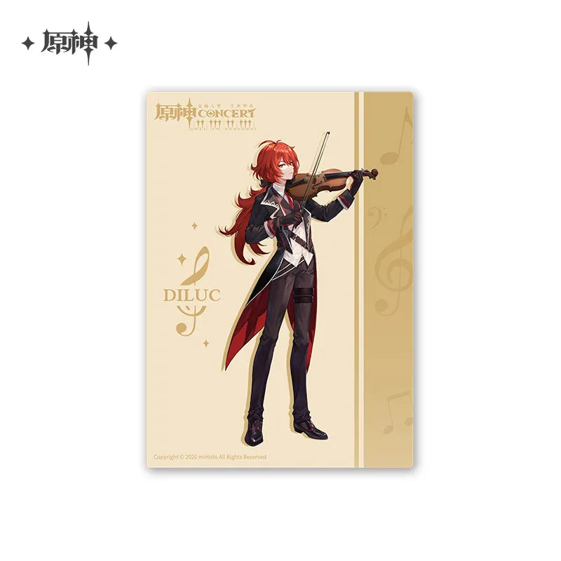 Genshin Impact - Genshin Concert 2021 Postcard Set miHoYo