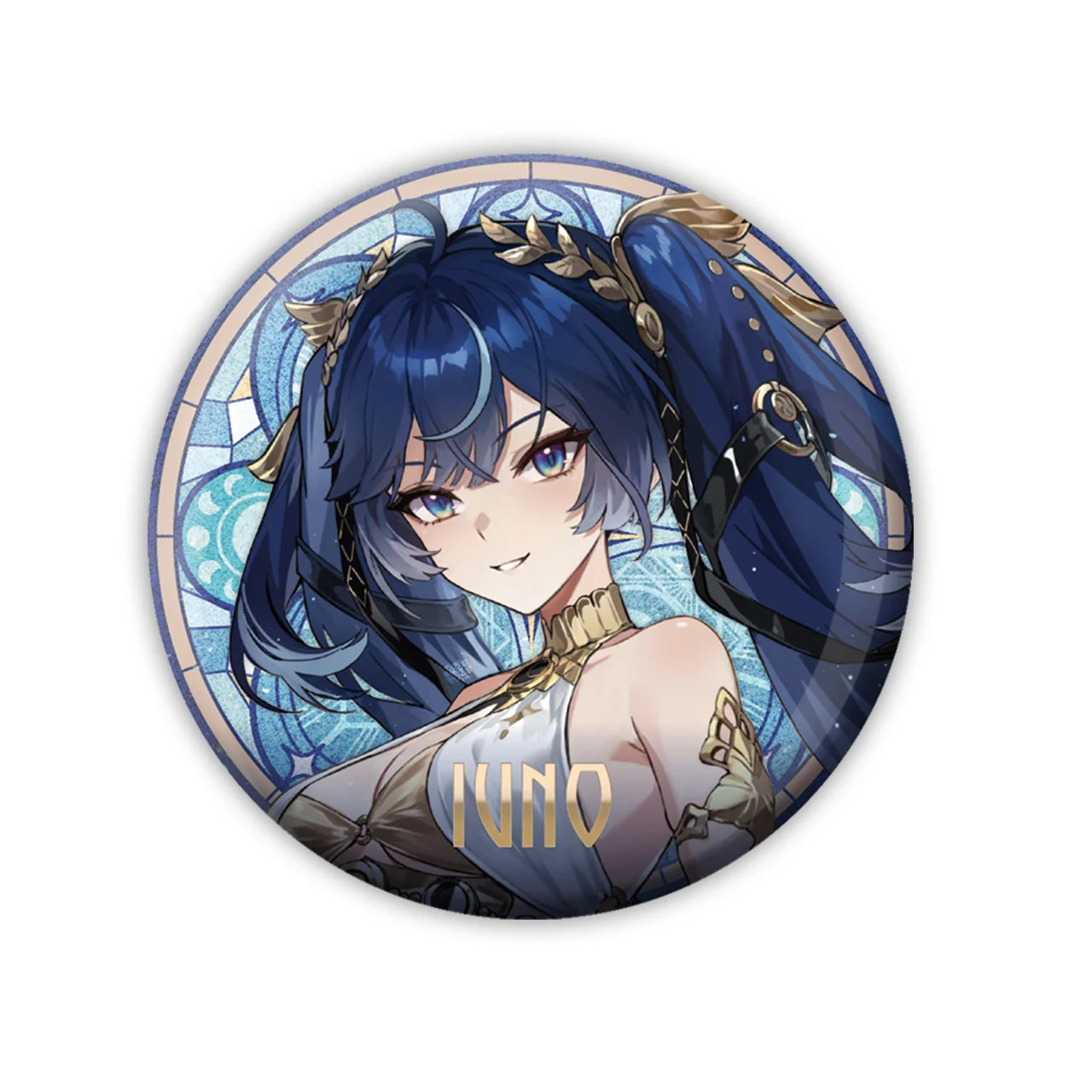 Wuthering Waves - Iuno & Augusta Arcane Reflections Series Tin Badge KURO GAMES