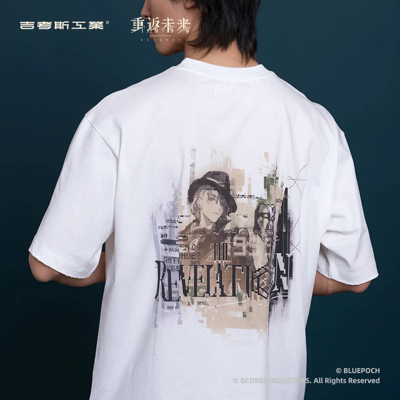 Reverse: 1999 - 6 He Takes the Stage Printed T-Shirt BLUEPOCH