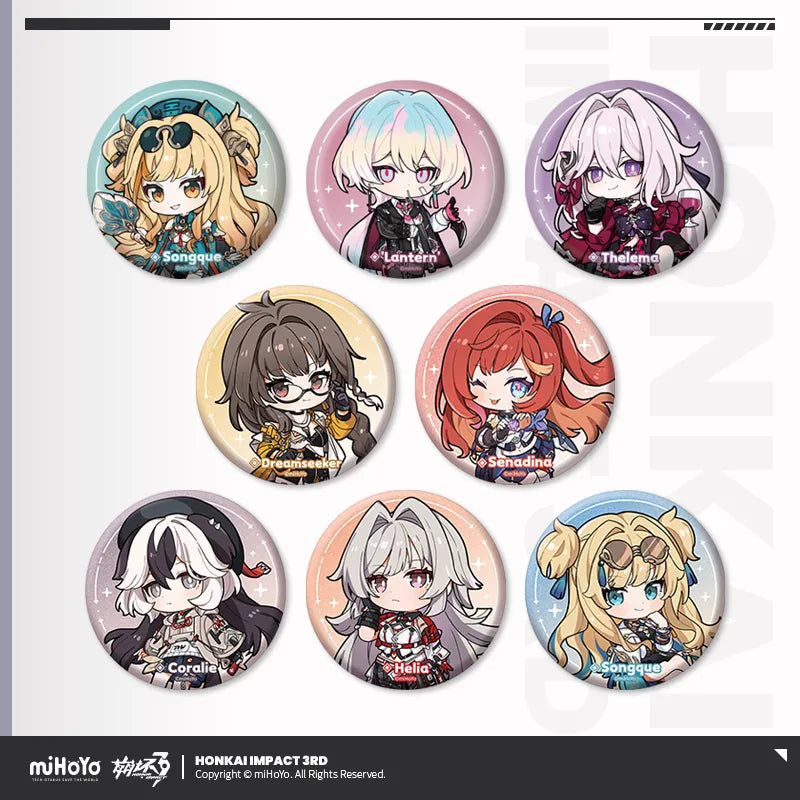 Honkai Impact 3rd - Part 2 Chibi Badge miHoYo