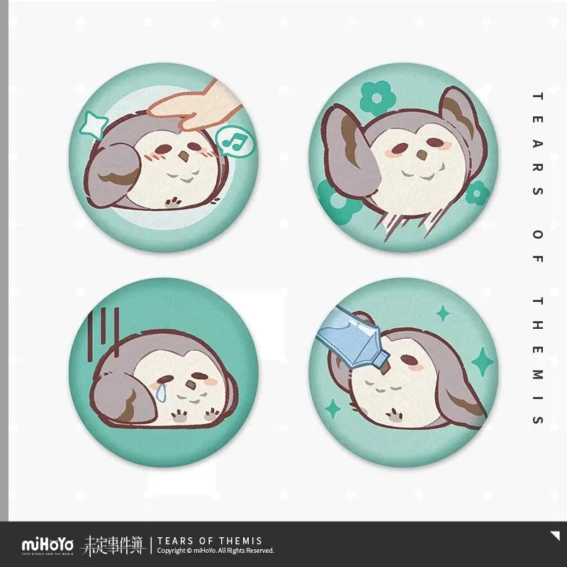 Tears of Themis - Fluffy Everyday Series Mini Plush Badge Set miHoYo