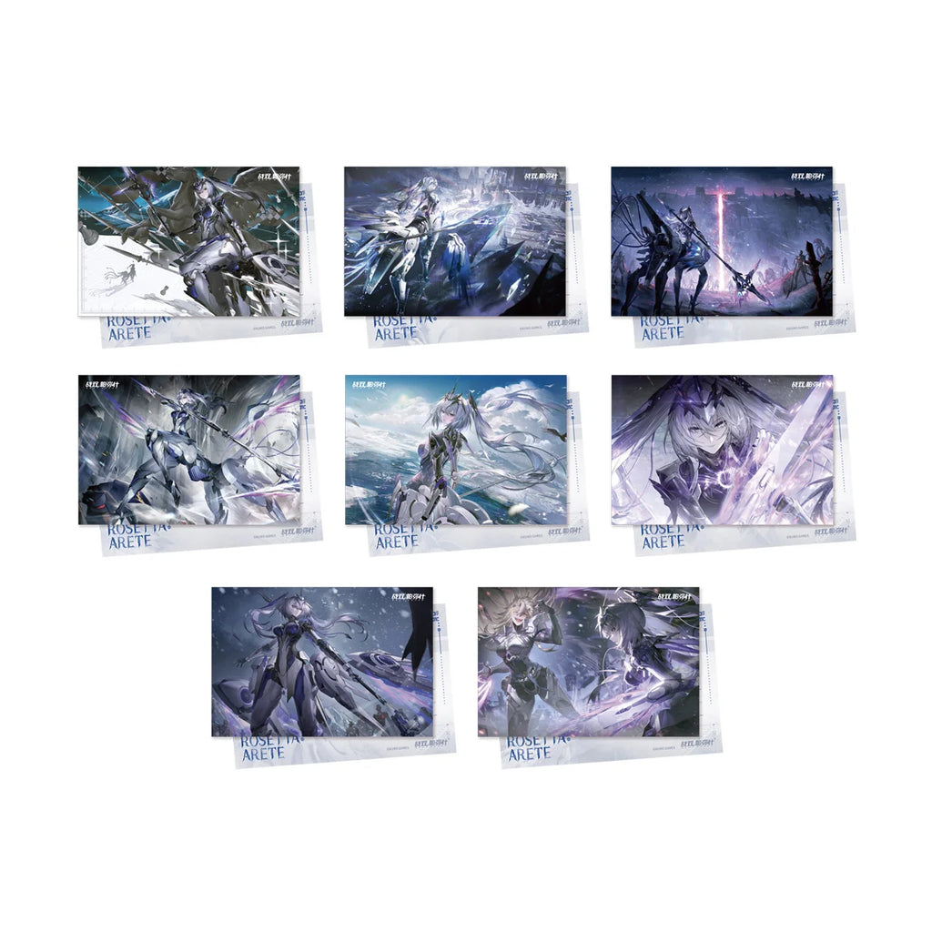 Punishing: Gray Raven - Rosetta: Arete Frame CG Postcard Set KURO GAMES