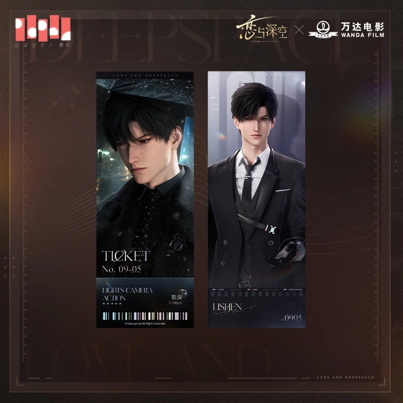 Love and Deepspace - Collaboration Series Laser Ticket InFold Games