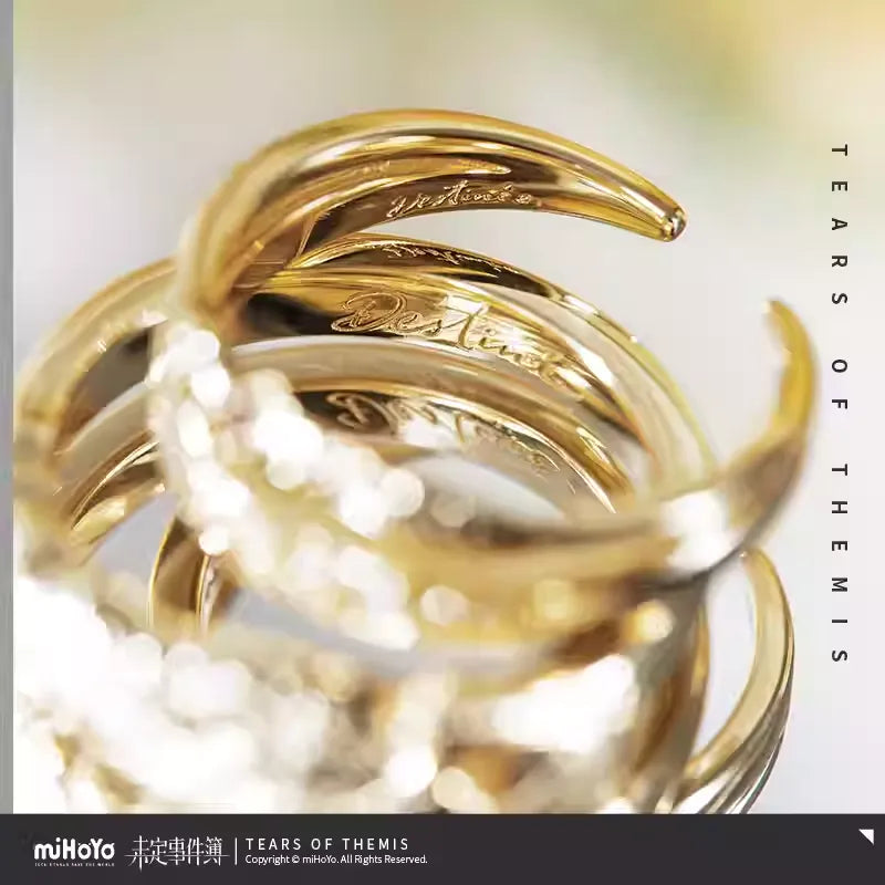 Tears of Themis - Forever Begins With You Series Raven Heartbeat Vow Couple Rings miHoYo