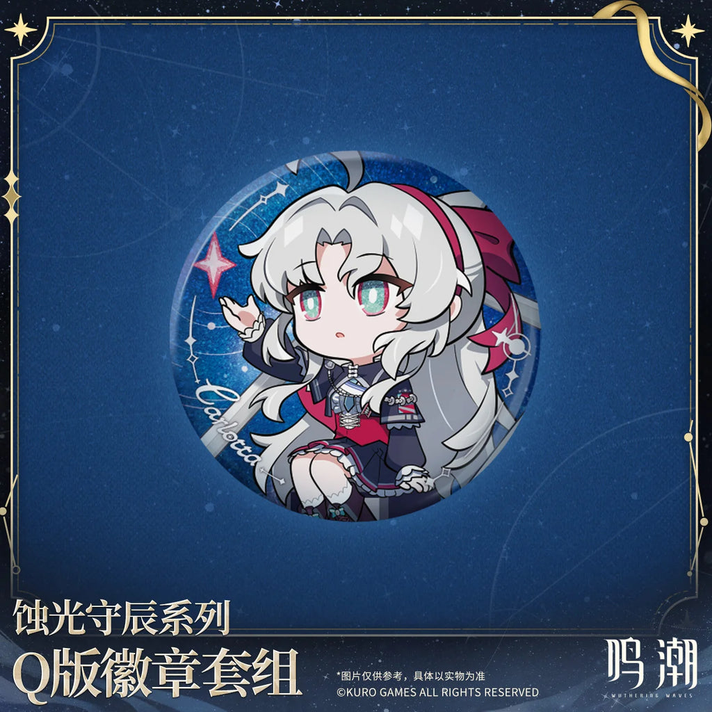 Wuthering Waves - The Eclipse Conservators Series Chibi Tin Badge KURO GAMES