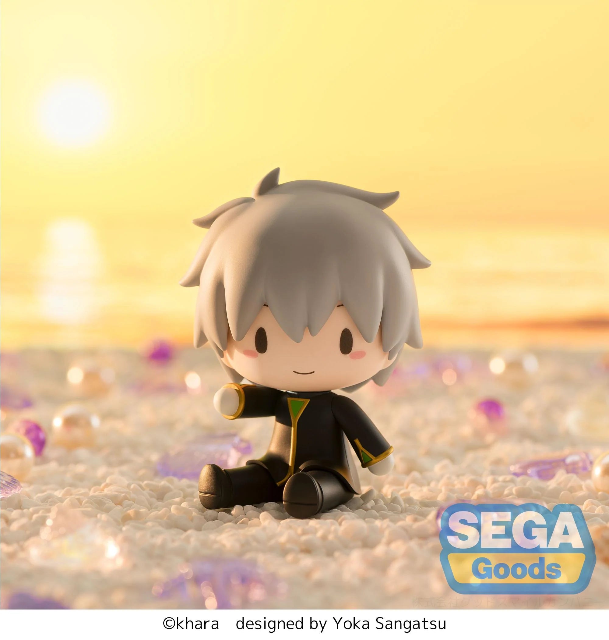 Rebuild of Evangelion - Kaworu (Commander Suit Ver) Fuwa Petit Chibi Figure SEGA