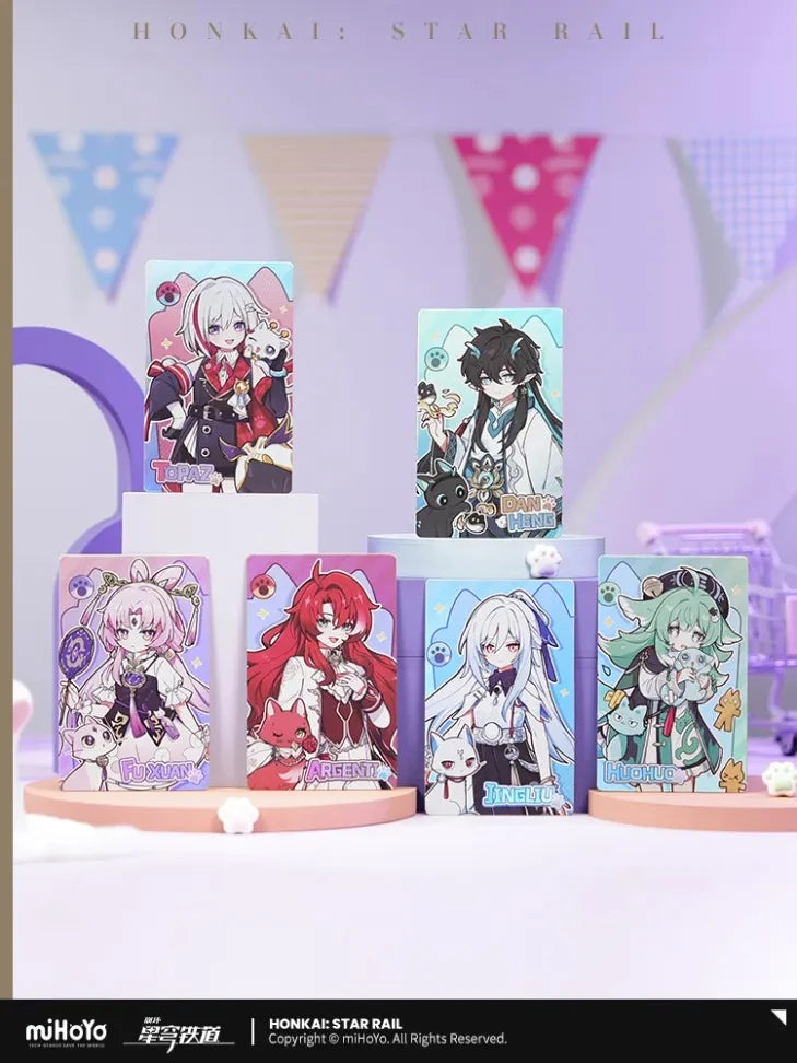 Honkai: Star Rail - Little Cat Series Chibi Laser Ticket miHoYo
