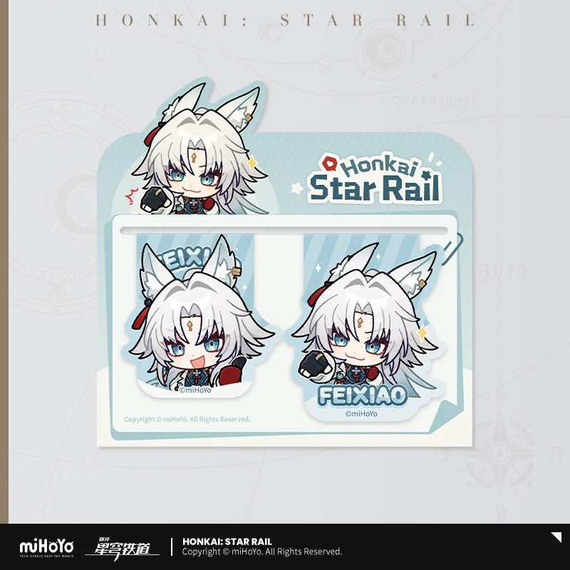 Honkai: Star Rail - Pom-Pom Gallery Soft Magnetic Bookmark Set miHoYo