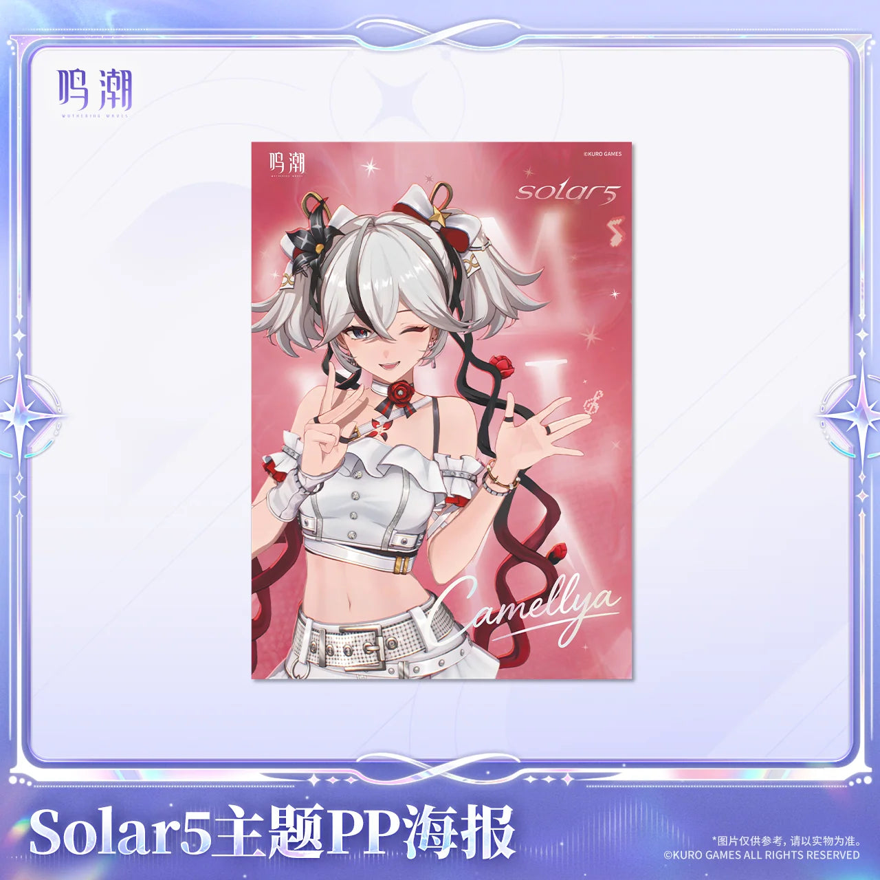 Wuthering Waves - Solar5 Themed PP Poster KURO GAMES