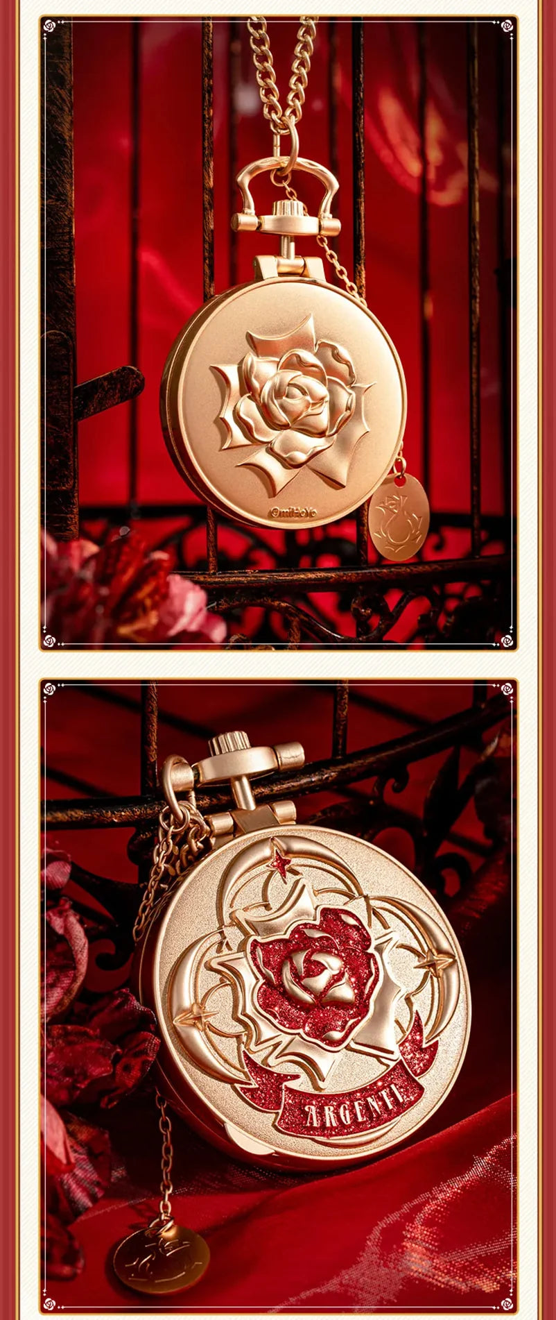 Honkai: Star Rail - The Most Beautiful of All Faux Pocket Watch Keychain miHoYo