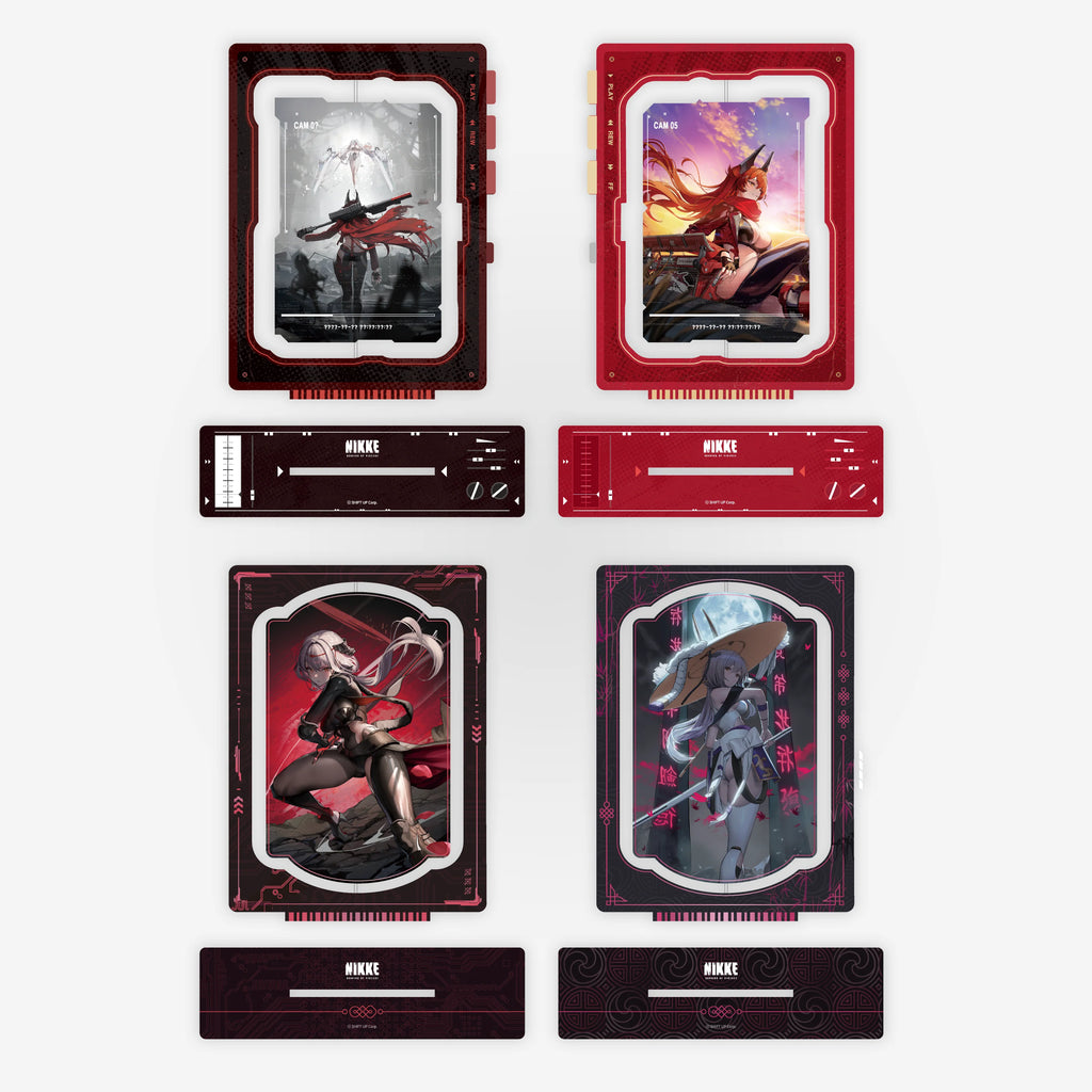 GODDESS OF VICTORY: NIKKE - Red Hood & Scarlet Rotating Double-sided Acrylic Stand MZFAMILY