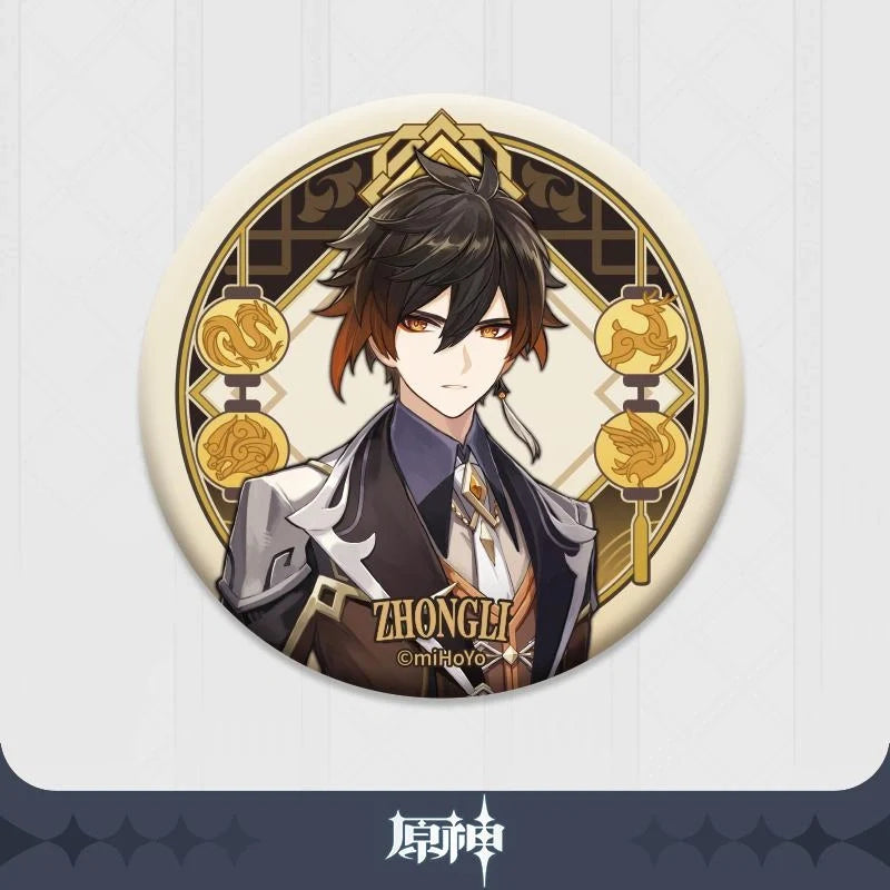 Genshin Impact - Liyue Collection Character Badges miHoYo