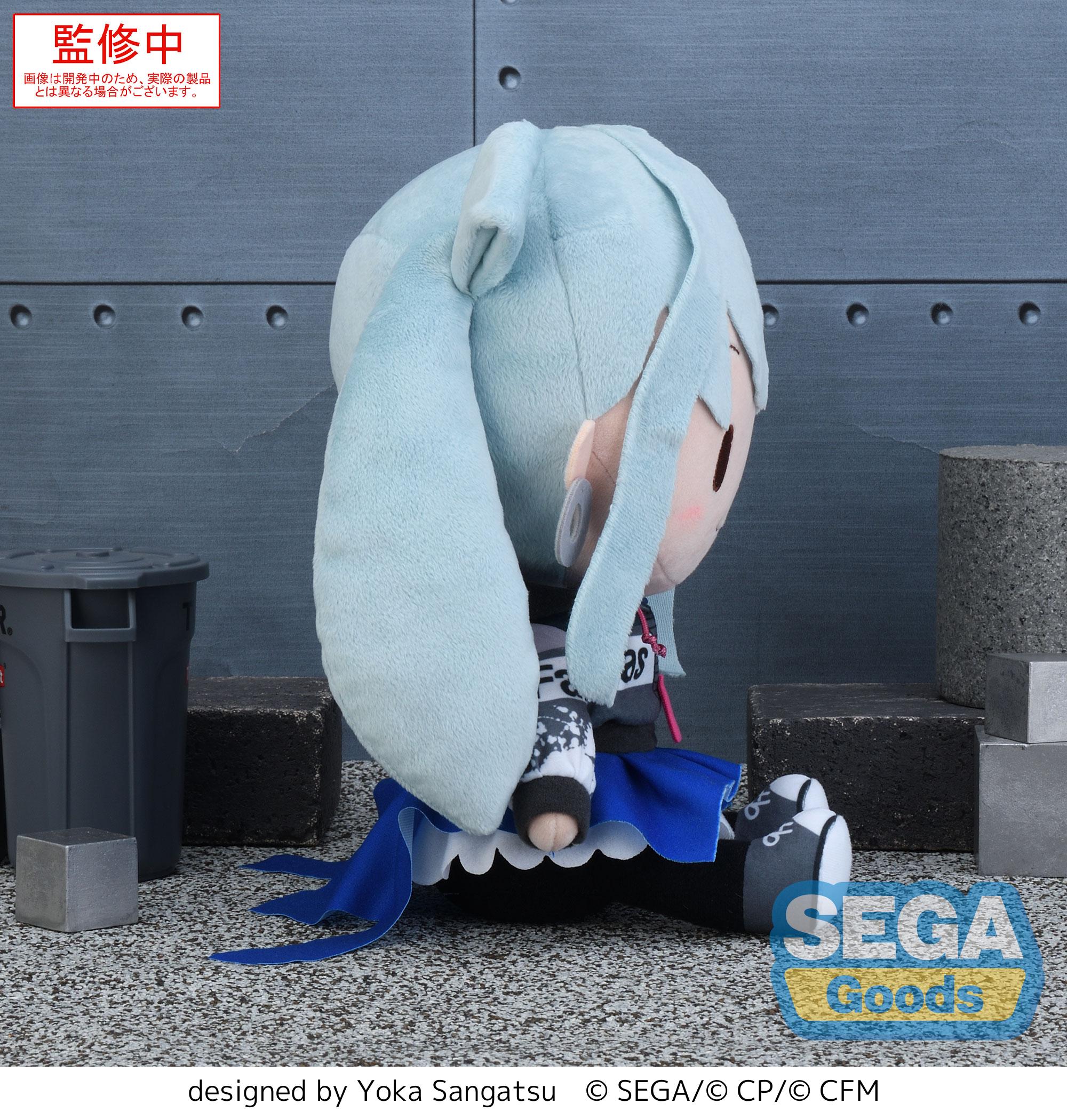HATSUNE MIKU - fuwa petit (Street SEKAI Miku) Plushie SEGA