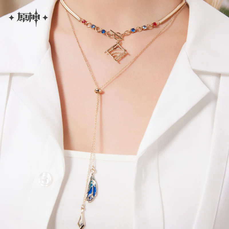 Genshin Impact - Forest And Sand Series Kaveh Impression Necklace & Ear Cuff miHoYo