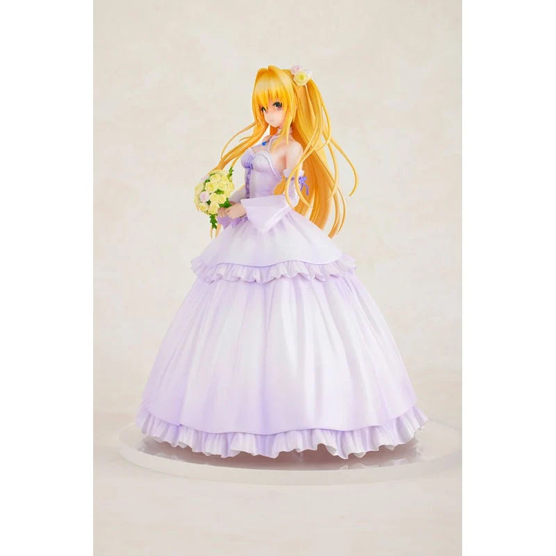 To LOVE-Ru Darkness - Golden Darkness (Wedding Dress Ver.) 1/7 Scale Figure Kadokawa