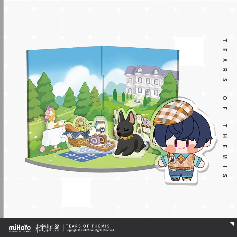 Tears of Themis - Timelessly Etched Series Chibi Acrylic Scene Stand miHoYo