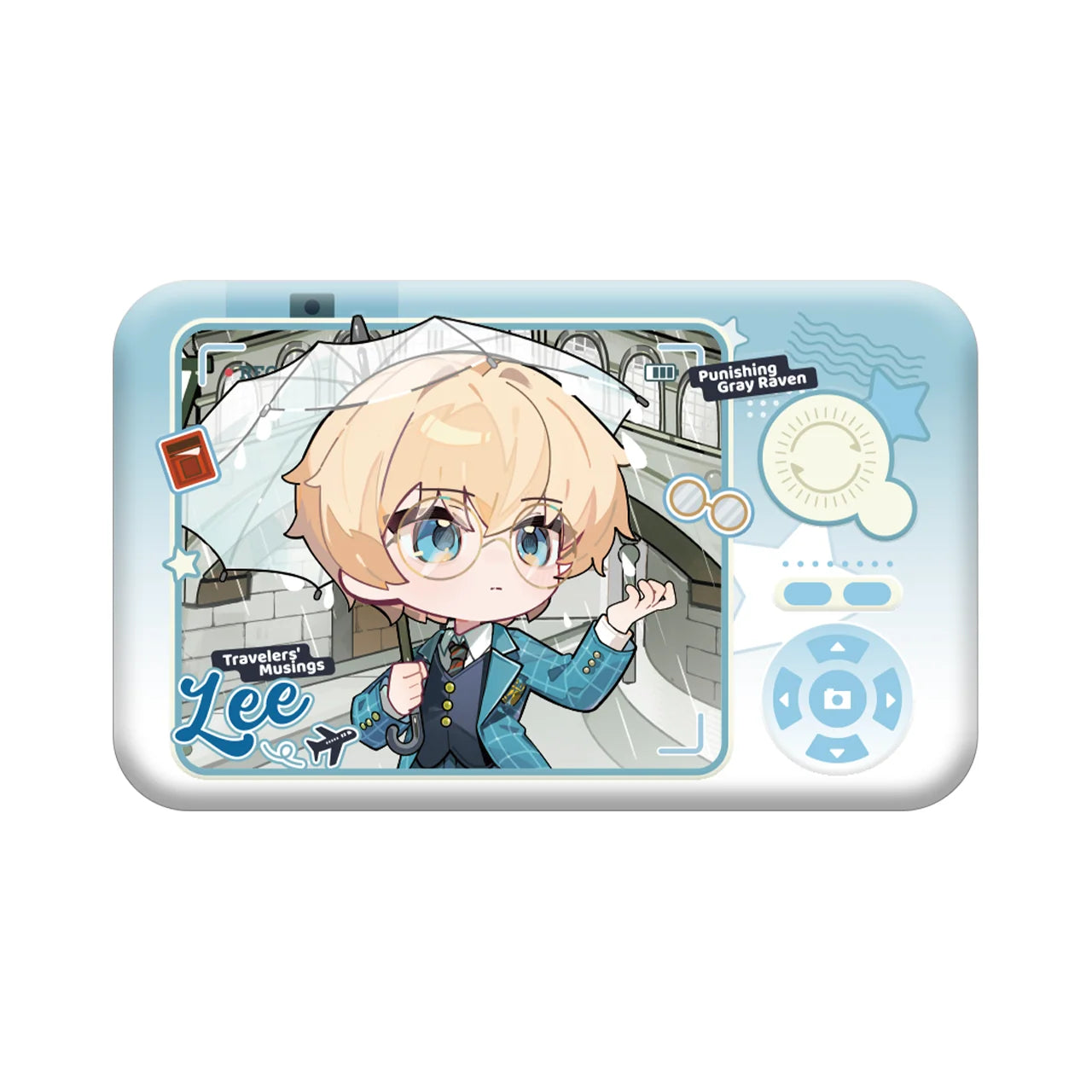 Punishing: Gray Raven - Travelers' Musings Chibi Tinplate Badge KURO GAMES