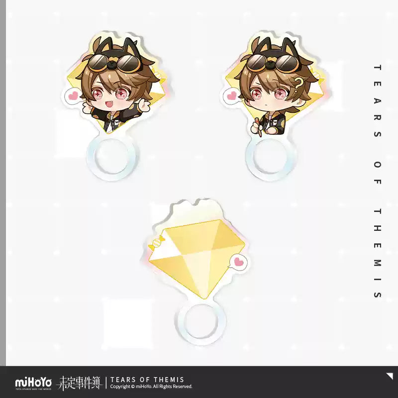 Tears of Themis - Fun Tour Invitation Series Chibi Acrylic Ring Set miHoYo