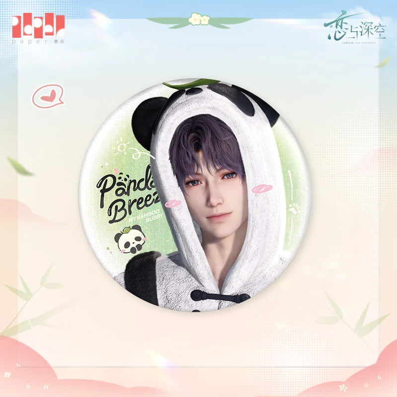 Love and Deepspace - Panda Breeze Series Badge InFold Games