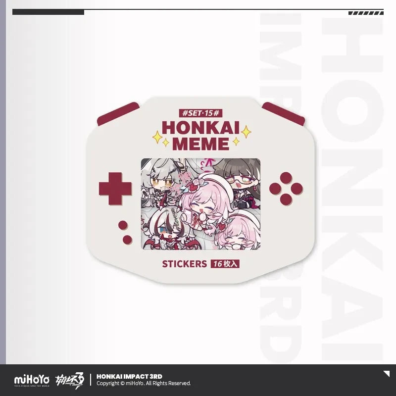 Honkai Impact 3rd - HONKAI MEME Sticker Set miHoYo