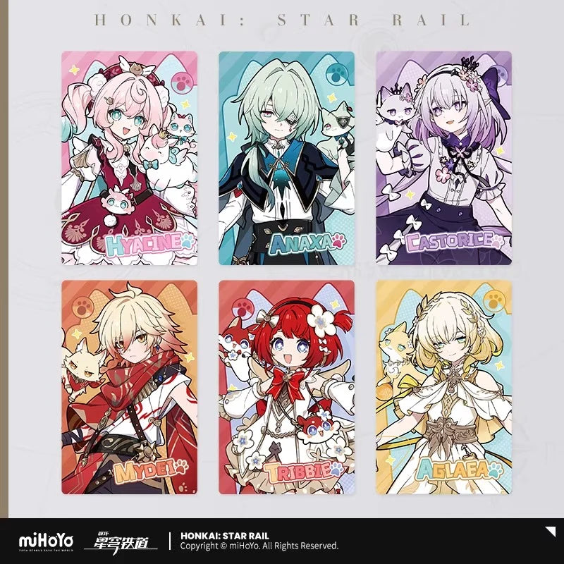 Honkai: Star Rail - Little Cat Series Chibi Laser Ticket miHoYo