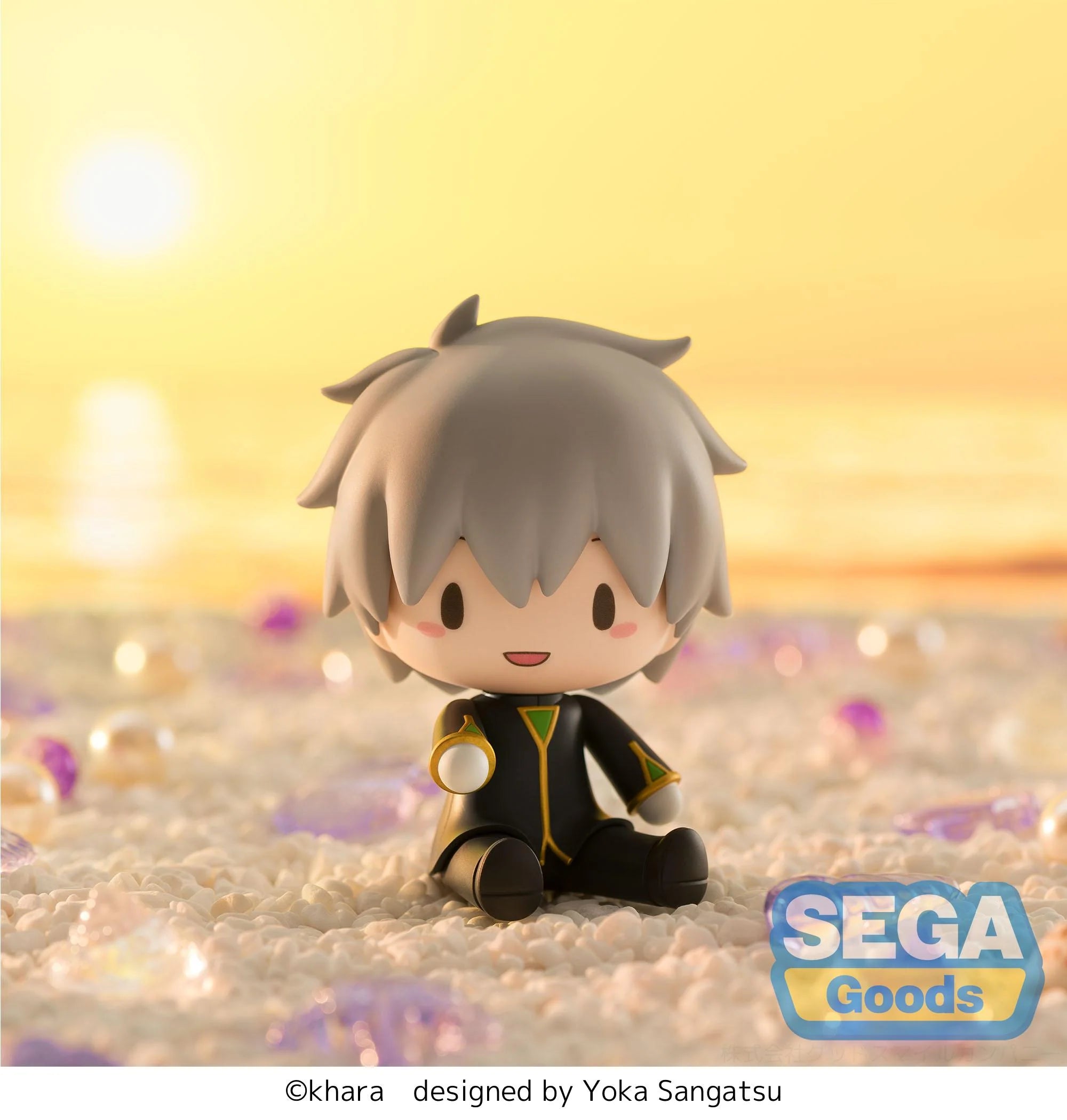 Rebuild of Evangelion - Kaworu (Commander Suit Ver) Fuwa Petit Chibi Figure SEGA