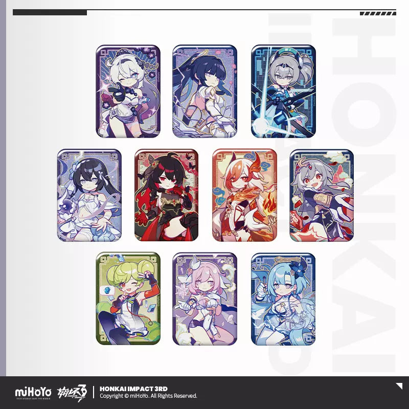 Honkai Impact 3rd - Fortune Life Series Chibi Badge miHoYo