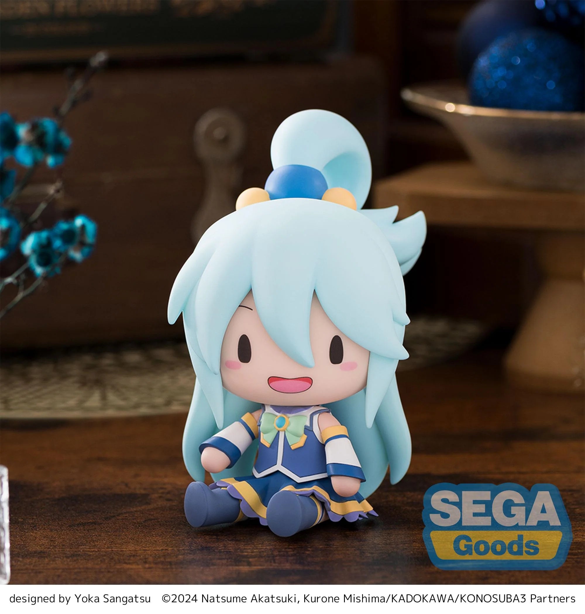 KONO SUBARASHII SEKAI NI SYUKUFUKU WO! 3 - Aqua Mini Figure SEGA