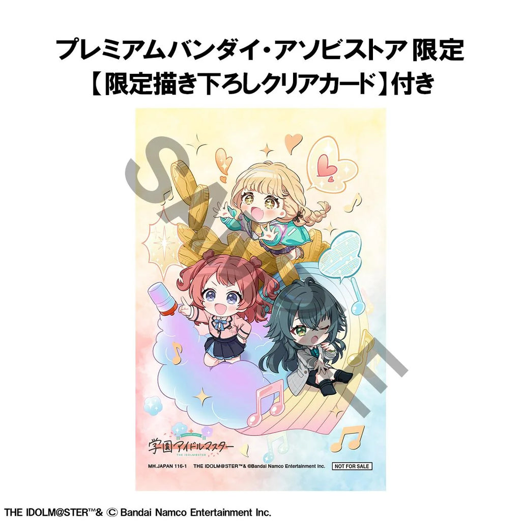 The iDOLM@STER Gakuen - Temari Tsukimura & Fujita Kotone & Saki Hanami Chibi Figure MegaHouse