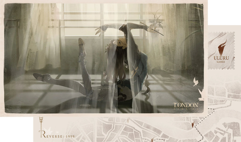 Reverse: 1999 - London Dawning Series Illustration Postcard Pack BLUEPOCH