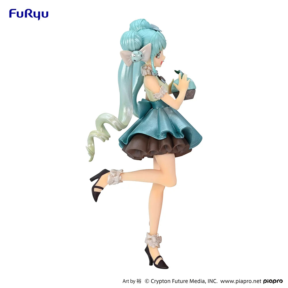 Hatsune Miku - Hatsune Miku(Chocolate Mint Pearl Color Ver.) SweetSweets Series Prize Figure FuRyu Corporation