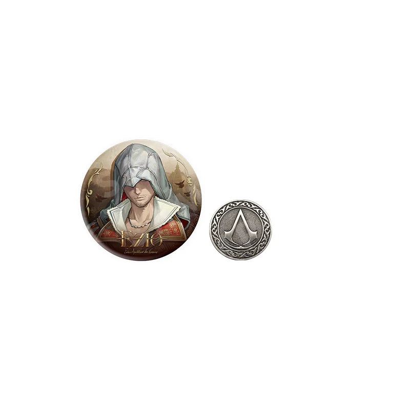 Reverse: 1999 - Assassin's Creed Themed Badge Set BLUEPOCH