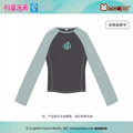 Hatsune Miku - Millennium Rock Candy Series Color Block Long Sleeve T-shirt Moeyu
