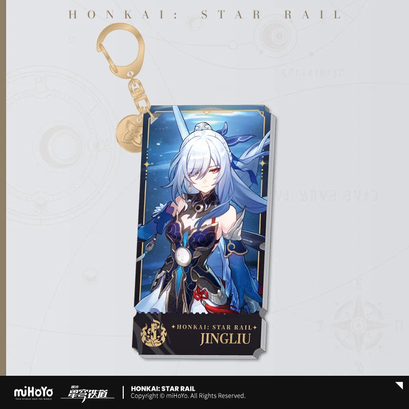 Honkai: Star Rail - The Destruction Path Character Warp Artwork Acrylic Keychain miHoYo
