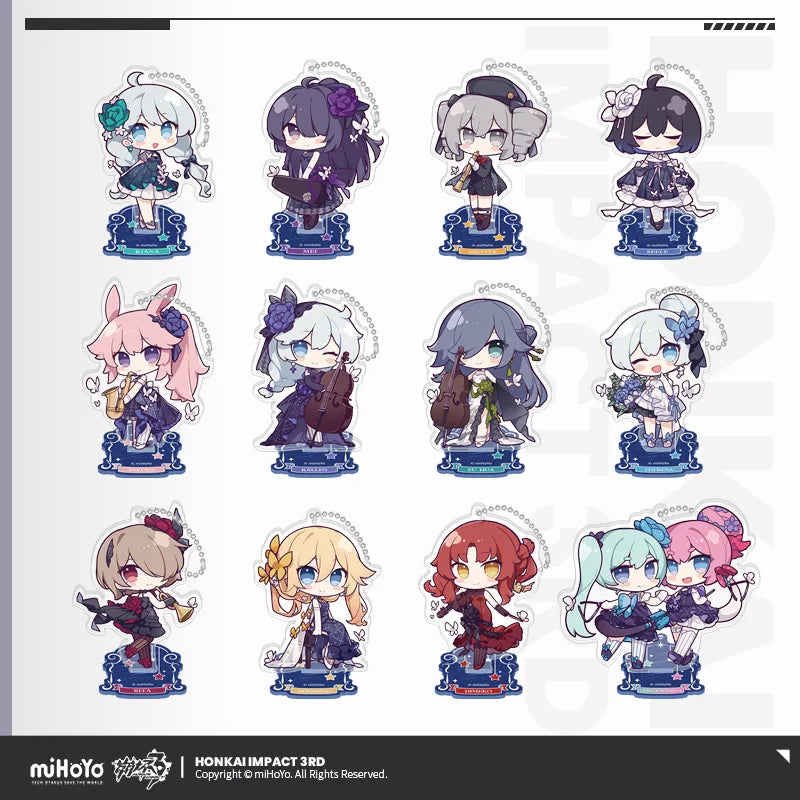 Honkai Impact 3rd - Symphonic Poems of the Holy Night Chibi Acrylic Keychain miHoYo