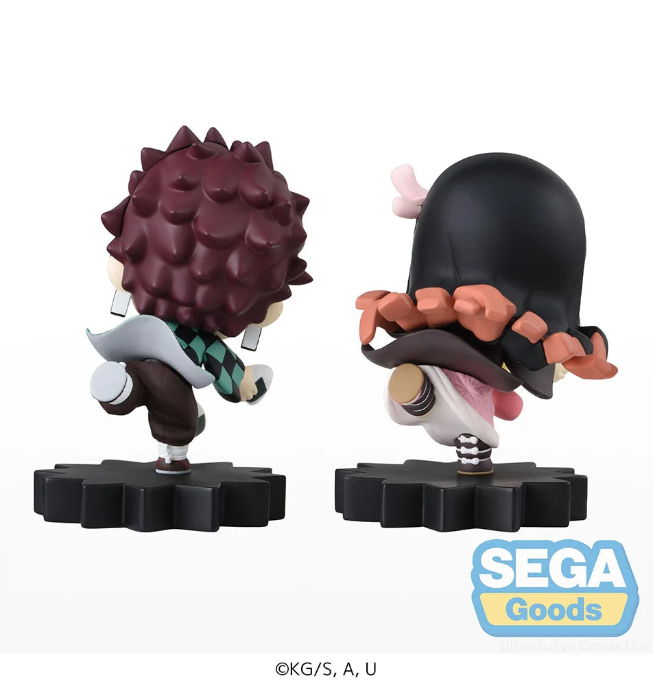 Demon Slayer: Kimetsu no Yaiba - Tanjiro Kamado & Nezuko Kamado mOH!ment Mini Figure SEGA