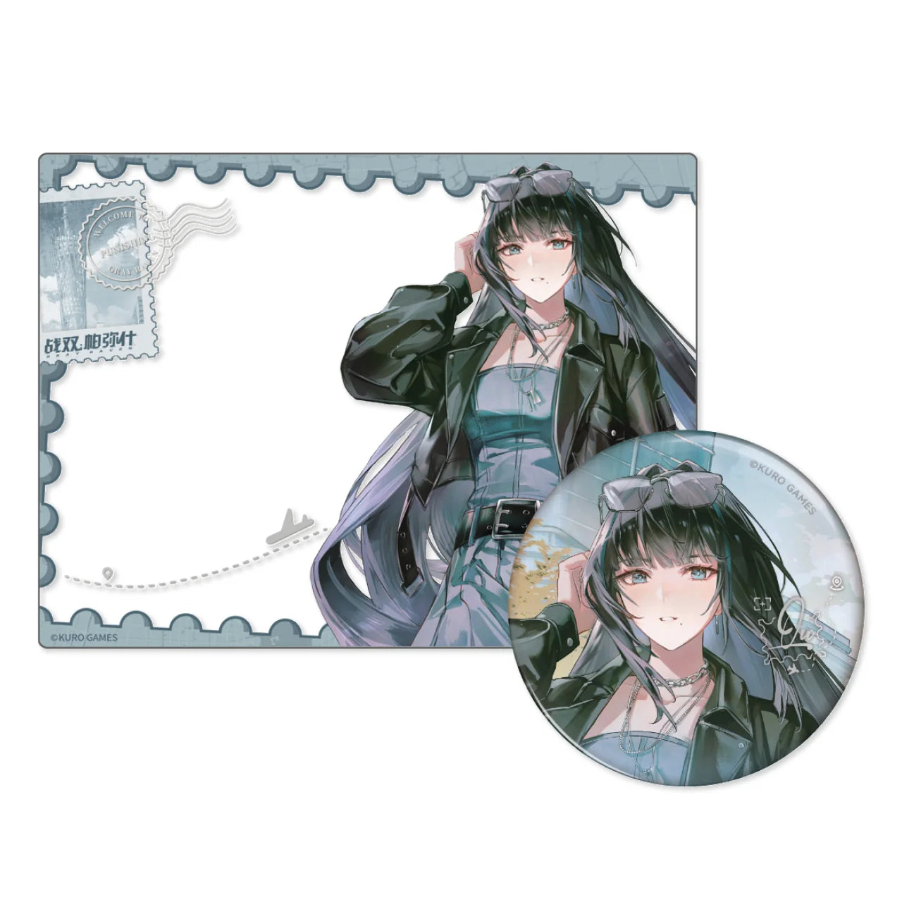 Punishing: Gray Raven - Echoes of Elsewhere 6th Anniversary Badge Transparent Card Set KURO GAMES