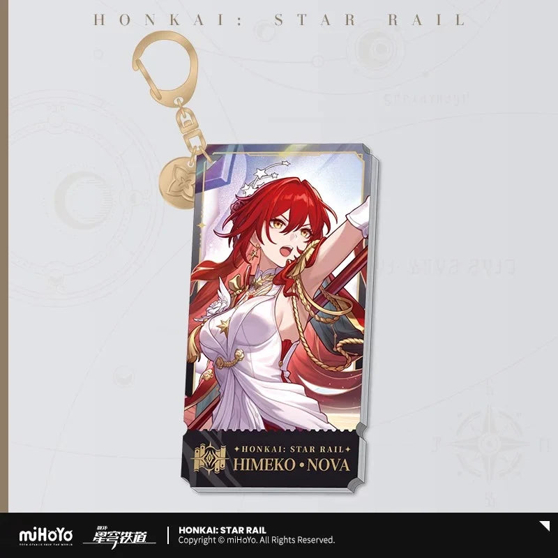 Honkai: Star Rail - The Erudition Path Character Acrylic Warp Artwork Acrylic Keychain miHoYo