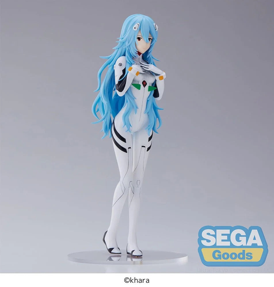 EVANGELION: 3.0+1.0 Thrice Upon a Time - Rei Ayanami (Long Hair Ver.) SPM Figure Prize Figure SEGA