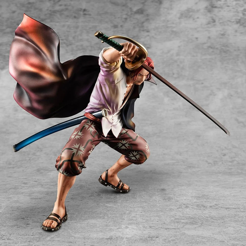 One Piece - Portrait of Pirates One Piece Playback Memories Red-Haired Shanks NON Scale Figure MegaHouse
