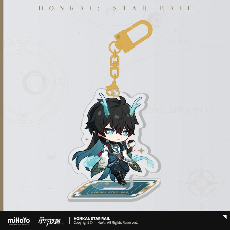 Honkai: Star Rail - Express Travel Notes Acrylic Keychian miHoYo