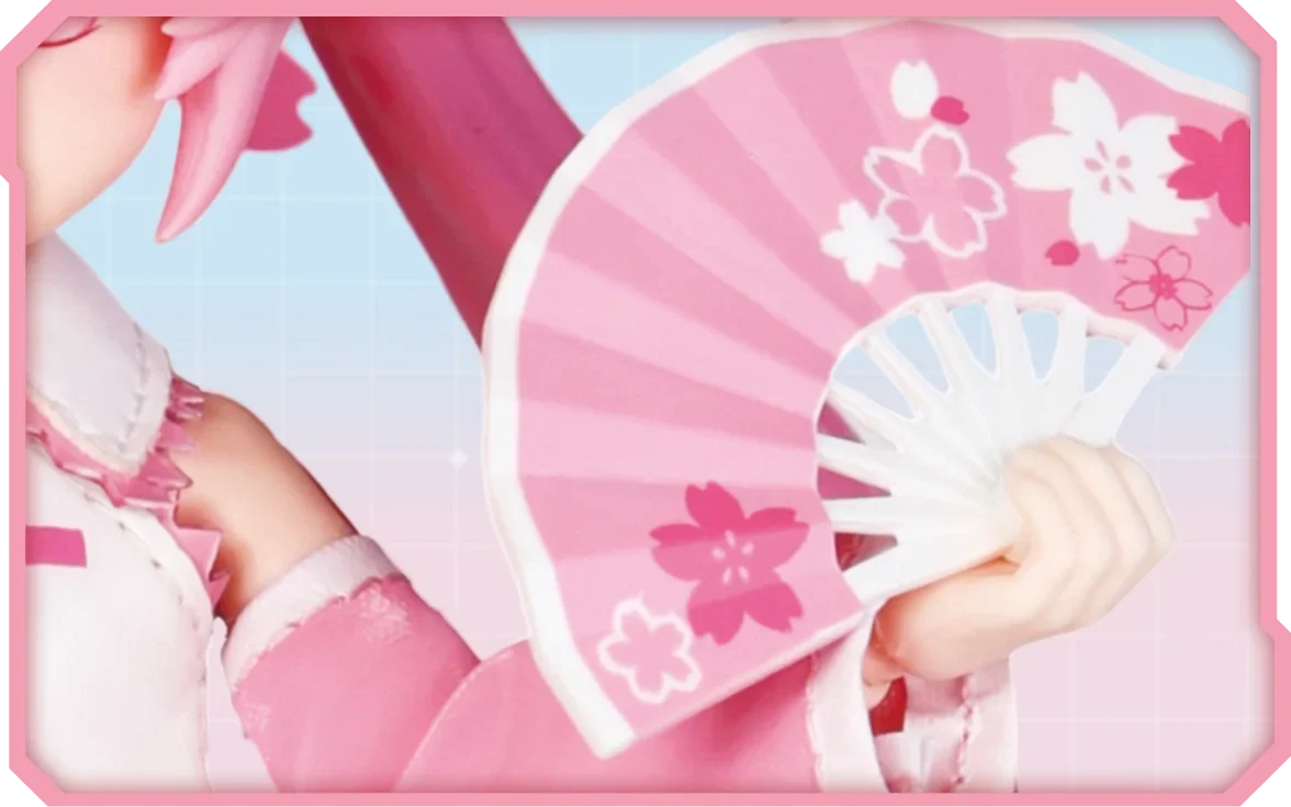 Hatsune Miku - Sakura Miku DaaLaMode Series Action Figure Blokees